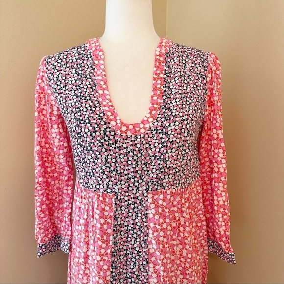 Boden Mollie Dot Circle Print Dress - 4 - Picture 3 of 16